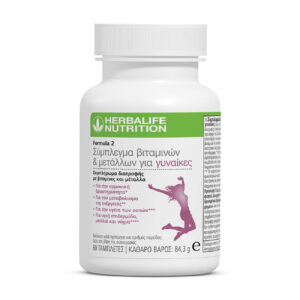 Formula 2 Σύμπλεγμα Βιταμινών & Μετάλλων για Γυναίκες, 60 Ταμπλέτες
